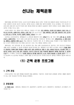[수업지도안] 신나는 체력운동 - 놀이와 게임을 통하여 근력 및 근지구력 기르기-1