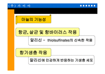 마늘 을 이용한 기능성 식품의 개발-5
