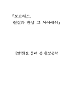 보르헤스 현실과 환상 그 사이에서-1