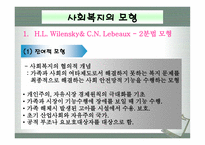 사회과학 사회복지의 이념 및 모형-5