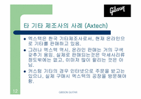 GIBSON GUITAR(깁슨기타) 의 온라인 판매전략 실패-12