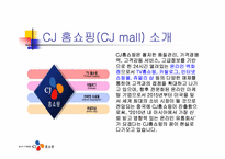 CJ홈쇼핑(CJ mall)의 인터넷전략-3
