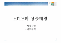 [경영학] HITE 맥주(하이트맥주) 경영정보-13