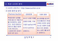 [인터넷기업성공사례](주)옥션 성공사례분석-5