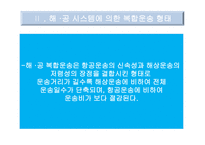 국제운송물류론 복합운송의 경로 국제운송 수단의 선택-17