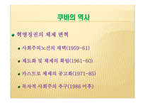 아메리카의 마지막 사회주의 국가 쿠바 쿠바 개관 쿠바 기본적인 설명 쿠바 역사-17