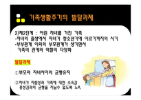 가족생활주기 Family life cycle 가족생활주기 의의 가족생활주기 발달과제 가족-10