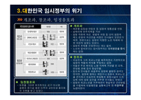 대한민국 임시정부 설립 과저 통합 위기 활동 탄압 중경 환국-14