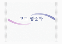 사회과학 고교 평준화-1
