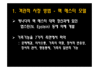 가족 사정 가족 사정 객관적 사정 방법 가족 사정 맥 매스터 모델 가족 사정 문제-5
