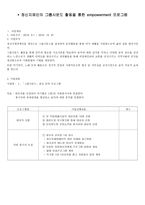 사업계획서 - 정신지체인의 그룹사운드 활동을 통한 권리 프로그램-1
