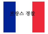 비교경찰제도론 프랑스 경찰-1