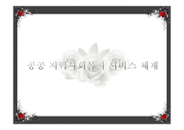 공공 지역사회복지 서비스 체계-1