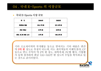 E Sports E Sports 정의 E Sports 보급화 요인 E Sports 발전 연혁-20