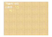 겨울의 낭만스포츠 스키-1