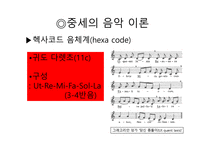 중세의 단선율 음악-5