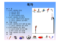 스포츠의 사회학적 이해 스포츠 사회학의 정의 스포츠의 정의 사회학의 정의-2