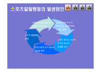 현대사회와 스포츠 스포츠와 일탈-5