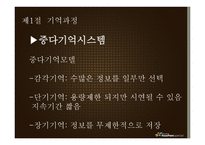 기억 망각 기억향상법 기억과정 기억연구 새로운접근 기억연구 장기 기억 장기-4