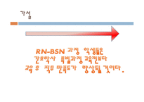 RN BSN 과정 전후 학생들의 직무만족도 변화 대학 간호 교육과정 간호학사 특별과정-7