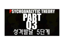 프로이드의 정신분석 이론 발달배경 성격발달 5단계 성격기제 자기방어기제 치료-10