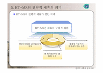 [경영전략] 통신망확보를 위한 KT-MS 전략적제휴-15