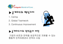 [국제경영] Colgate Pamolive(콜게이트 팜올리브)의 인사관리 기법-6