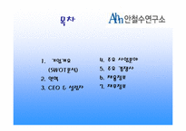 [경영학] 안철수연구소 기업분석-2
