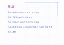 [교육경제학] 우리나라 고학력 여성의 인적자원개발-2