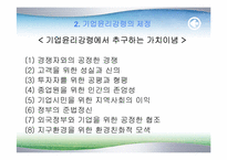 [기업윤리] 21세기글로벌시대의 윤리경영방향-13