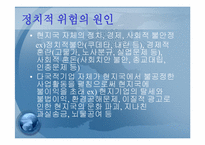 정치적위험성과 기업에 대해서-4