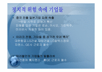 정치적위험성과 기업에 대해서-6