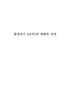 [국제조직론] 탈냉전기 NATO의 변화와 전망-1