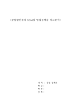종합할인점과 SSM의 영업정책을 비교분석-1