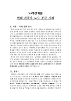 노사관계론 파업 사례 분석 - 현대 자동차 노사 분규 사례-1