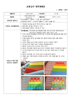 아동, 유아 교재·교구 제작계획안 - 건강과 안전 - 만 5세 - 식품구성탑에 대해 알아보아요 - 이야기 나누기-1