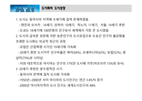 인구와 도시화 - 인구성장 거대도시와 대도시 확장지역-8