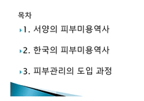 피부미용학 피부미용의 역사-2