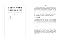 인간행동과 사회환경 낙태와 여성의 인권-1