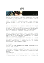 경극 - 배역 4요소 화장 의상 음악 동작-1