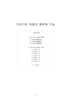 [고전시가교육론] 고려가요 여음의 종류와 기능-1