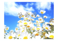 상춘곡 - 작품소개-1