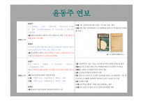 윤동주 연보 레포트-10