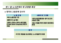 각국의 노사관계 유형 - 노사관계의 제 유형별, 유의사항-5