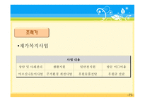 사회복지개론 덕진노인복지관 기관소개-15
