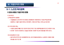 노사관계 환경과 노사관계-17