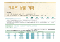 크루즈 상품계획 실무 가격 유통-4