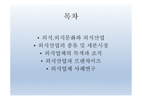 환대산업의 이해 - 외식,외식문화와 외식산업-2