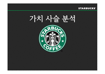 스타벅스 가치사슬 분석-1