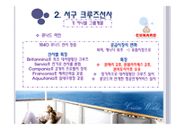 크루즈 공급환경, 크루즈 선사-10